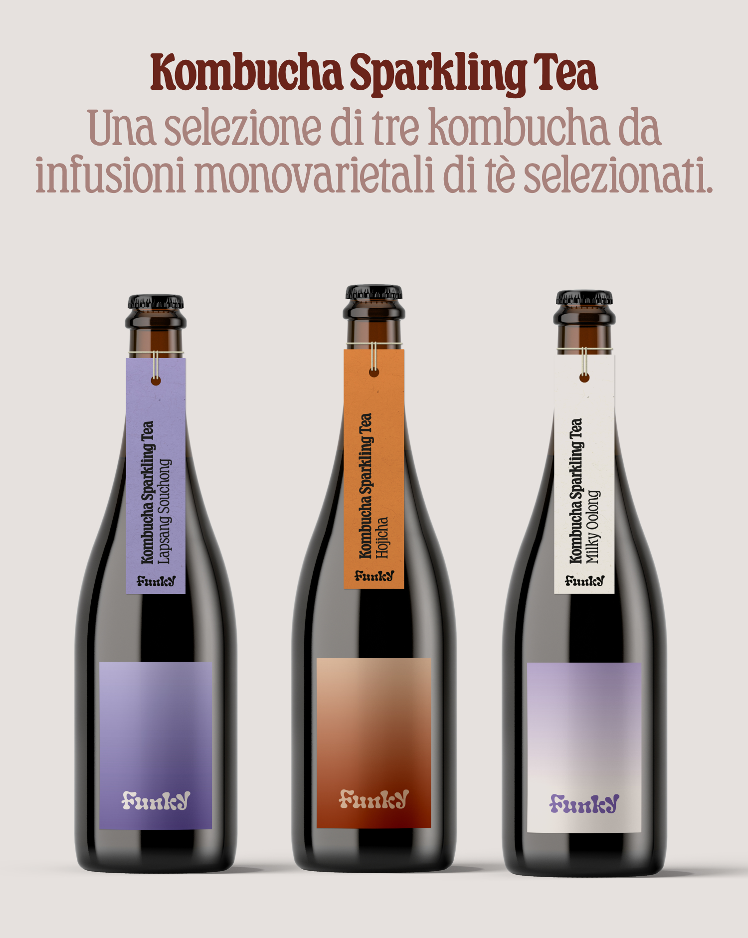 Kombucha Sparkling Tea 3x750ml