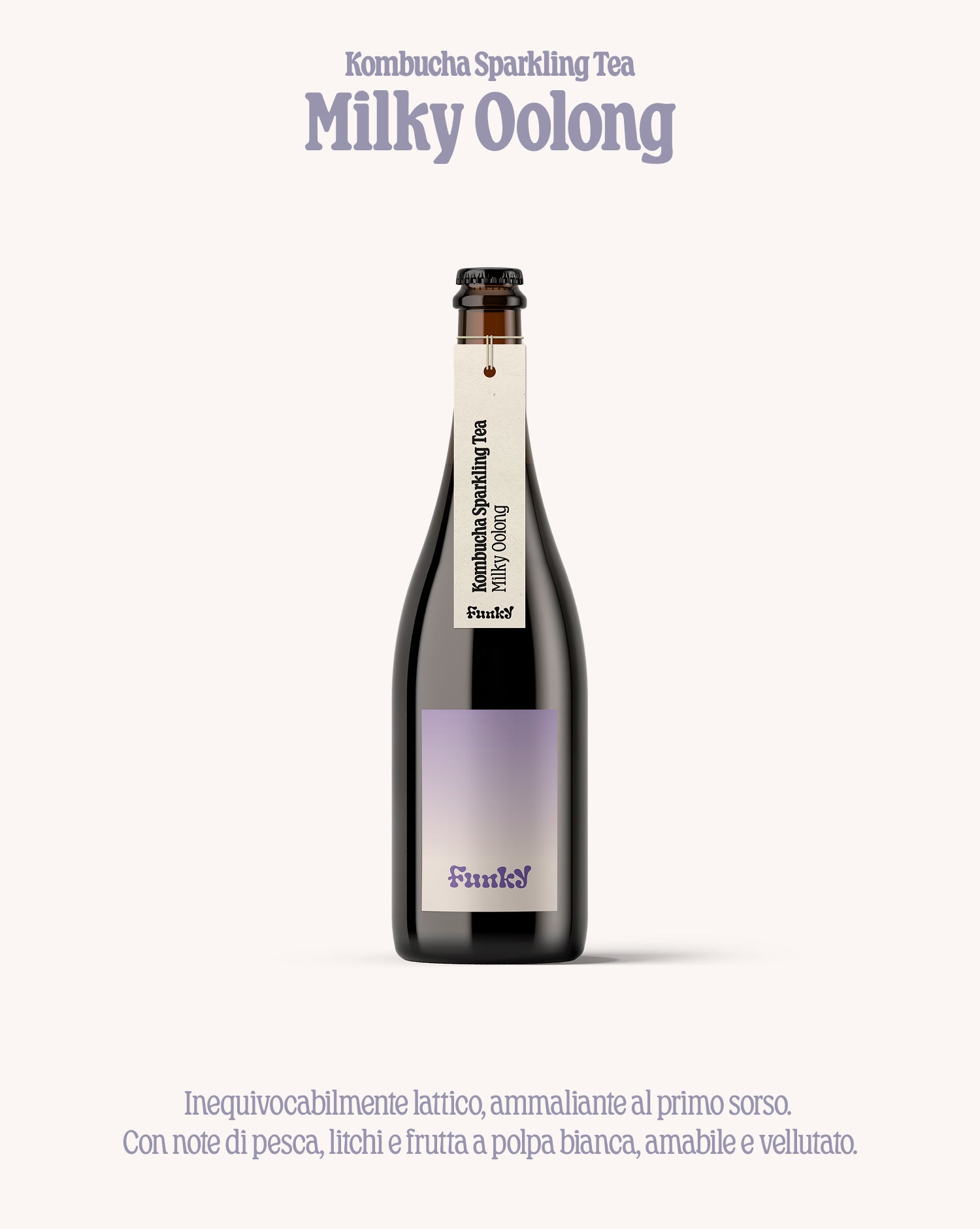 Kombucha Sparkling Tea Milky Oolong